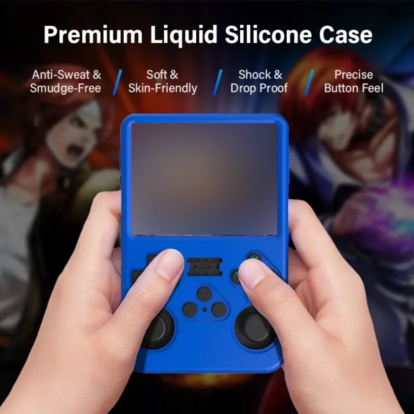 Game Console R36S Silicone Protective Case for  – Shockproof, Anti-Scratch Cover with Lanyard - Image 13