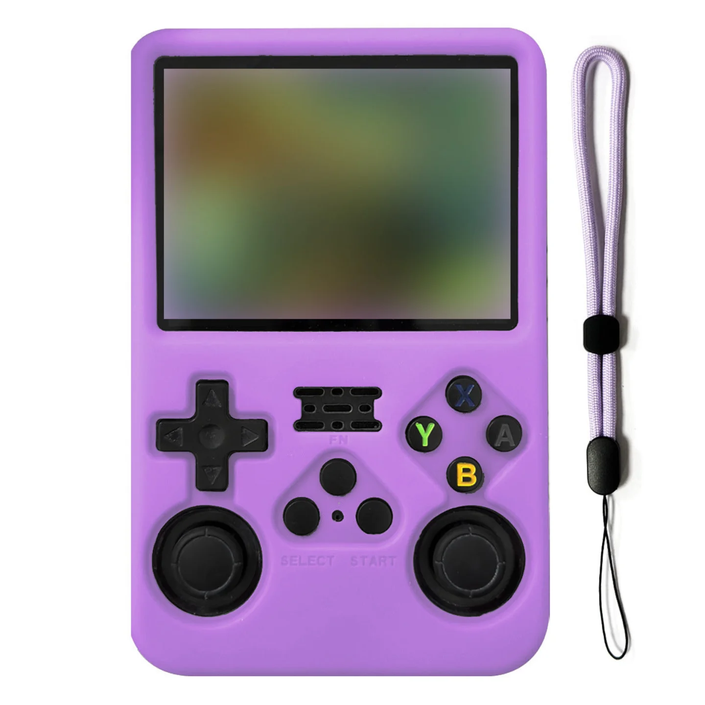 Game Console R36S Silicone Protective Case for  – Shockproof, Anti-Scratch Cover with Lanyard - Image 7