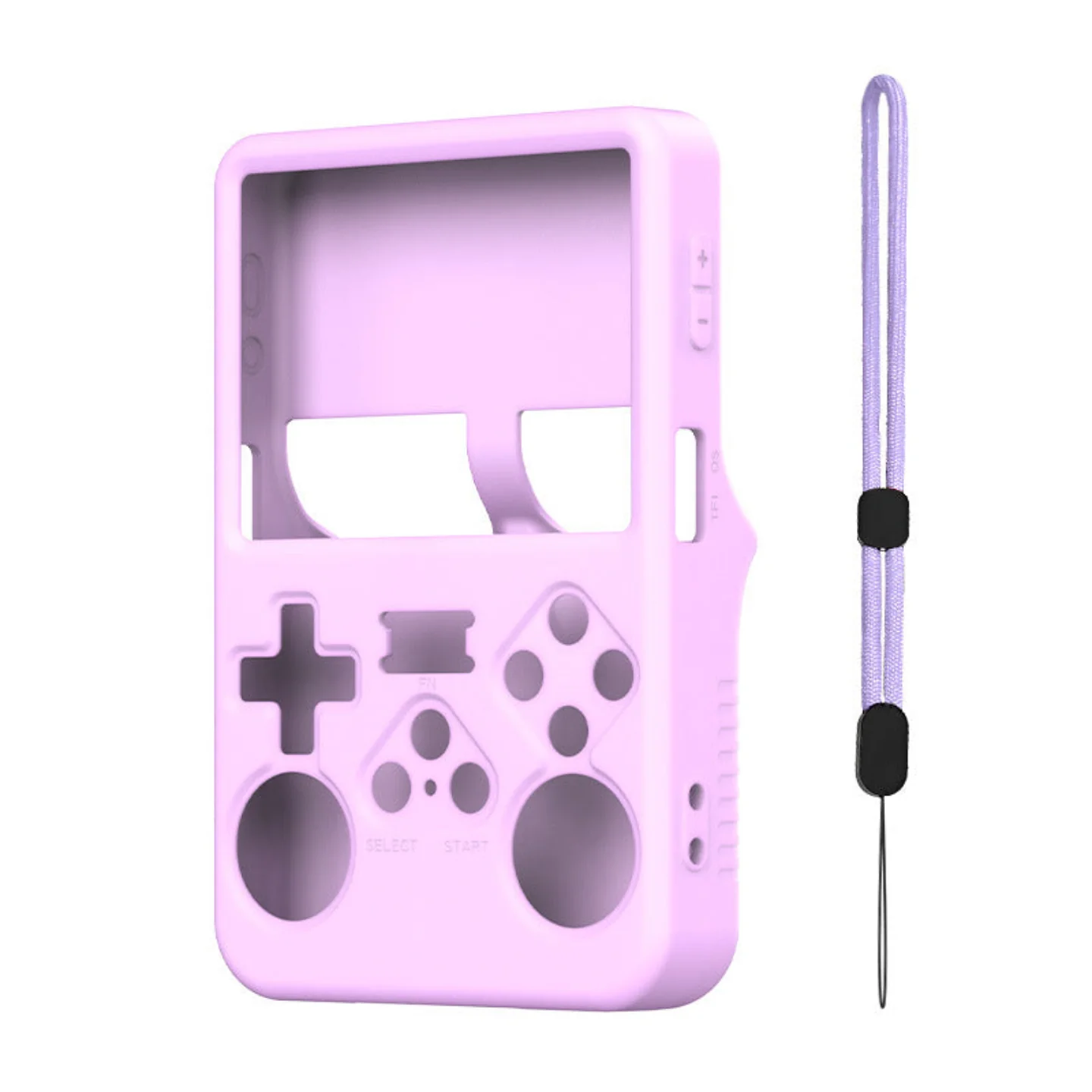 Game Console R36S Silicone Protective Case for  – Shockproof, Anti-Scratch Cover with Lanyard - Image 8