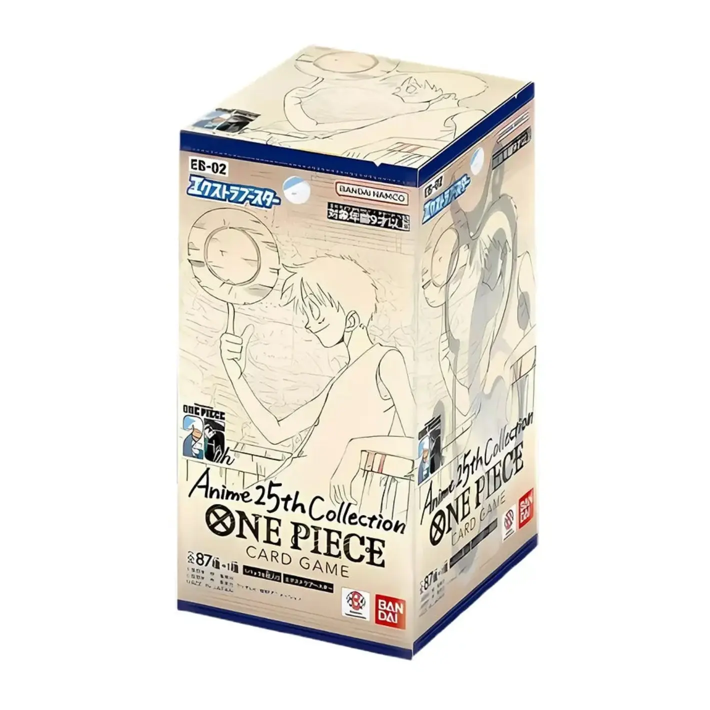 One Piece TCG (EB-02) – Anime 25th Collection Extra Booster Box & Pack [JP]