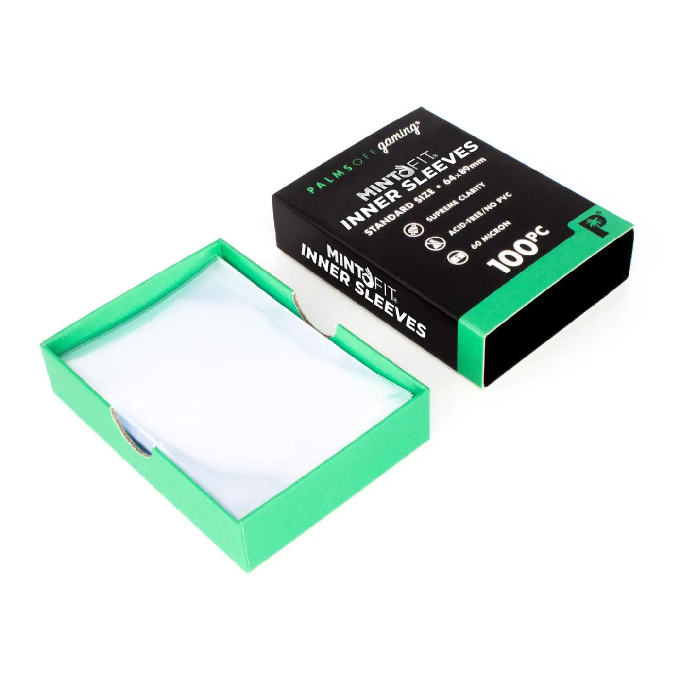 Palms Off Gaming – MintFit Inner Sleeves (Standard Size, 100 Pack) - Image 2