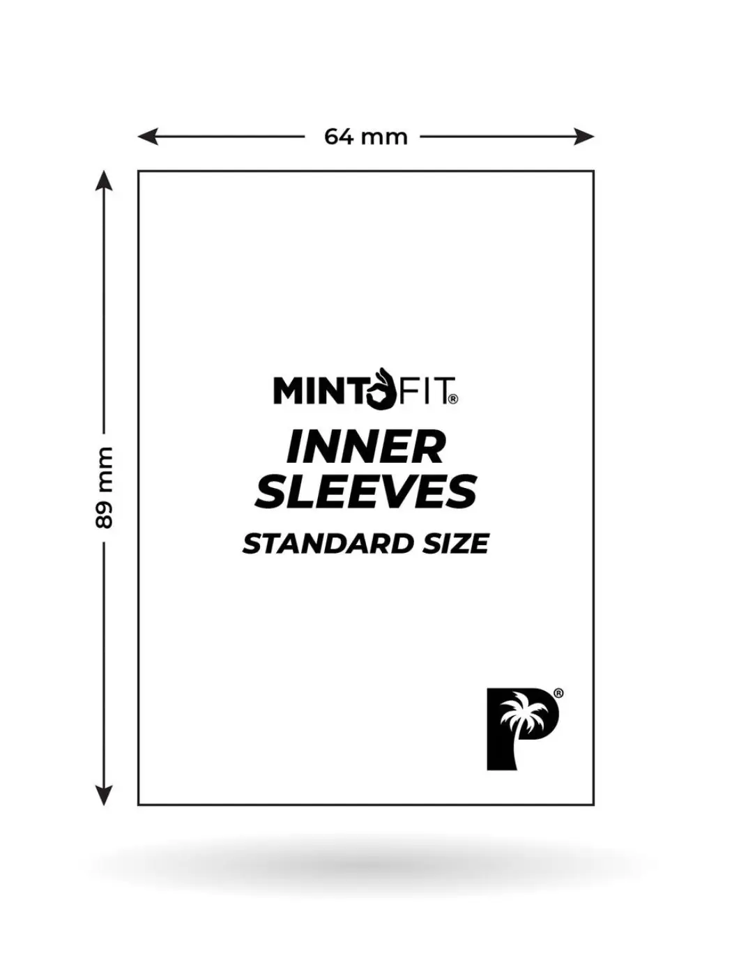 Palms Off Gaming – MintFit Inner Sleeves (Standard Size, 100 Pack) - Image 3