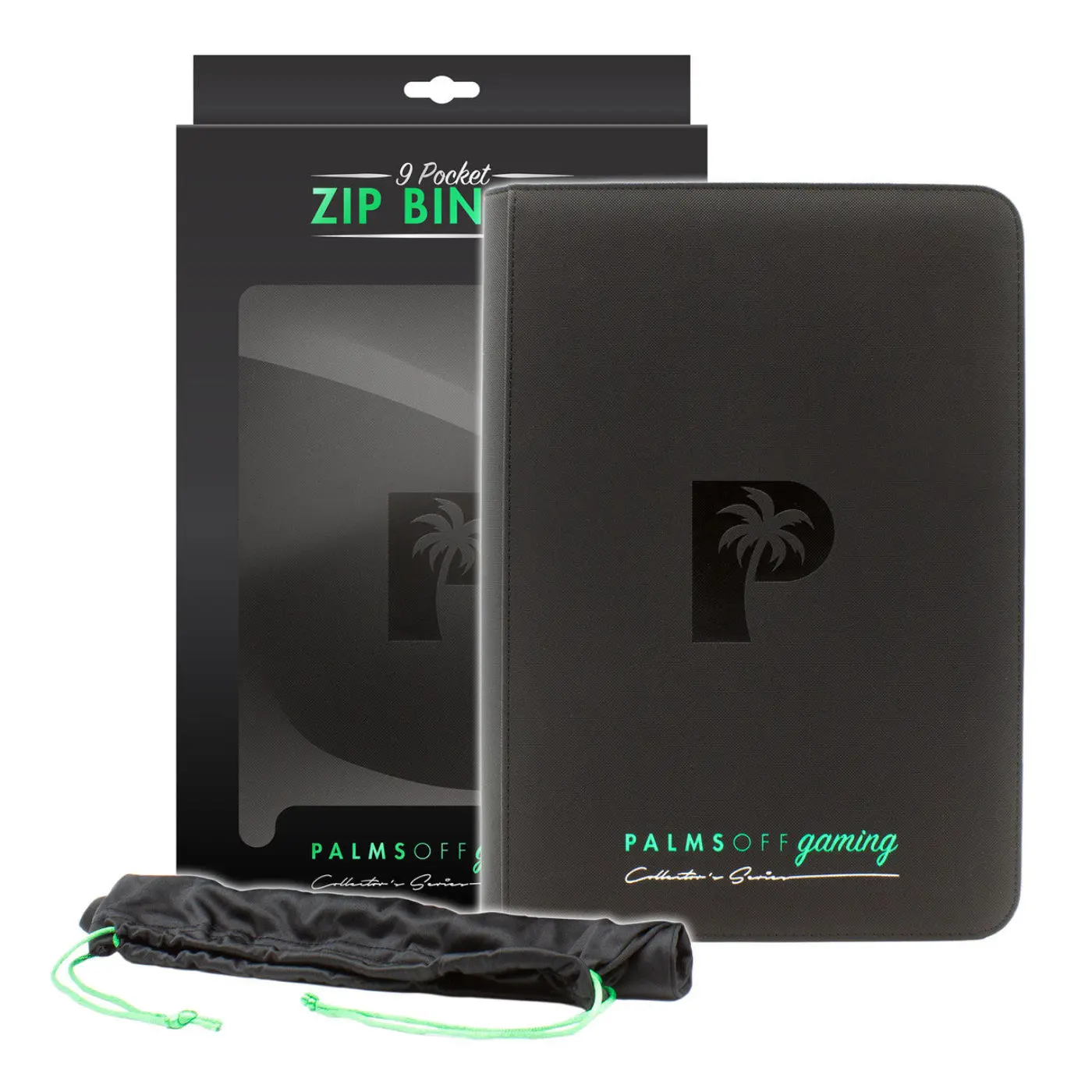 Palms Off Gaming: Collector’s Series 9 Pocket Zip Trading Card Binder - Image 8