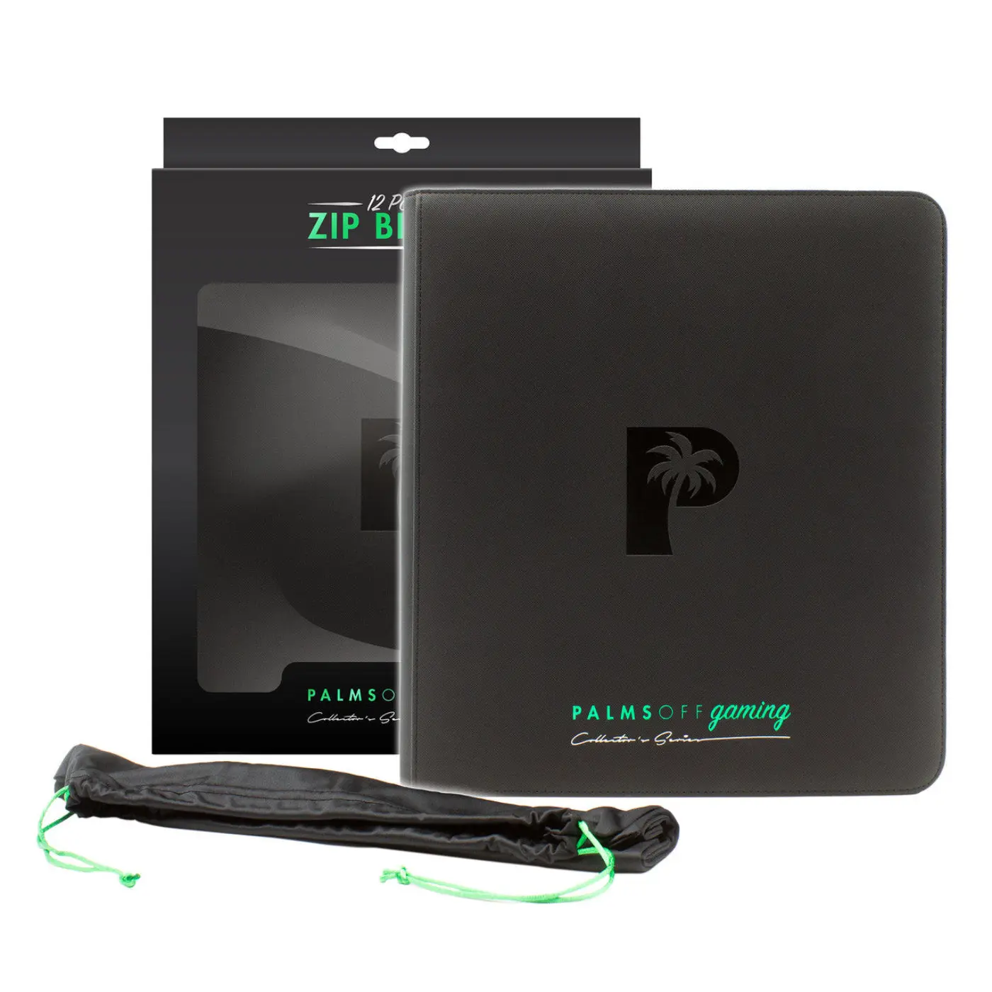 Palms Off Gaming: Collector’s Series 12 Pocket Zip Trading Card Binder - Image 8