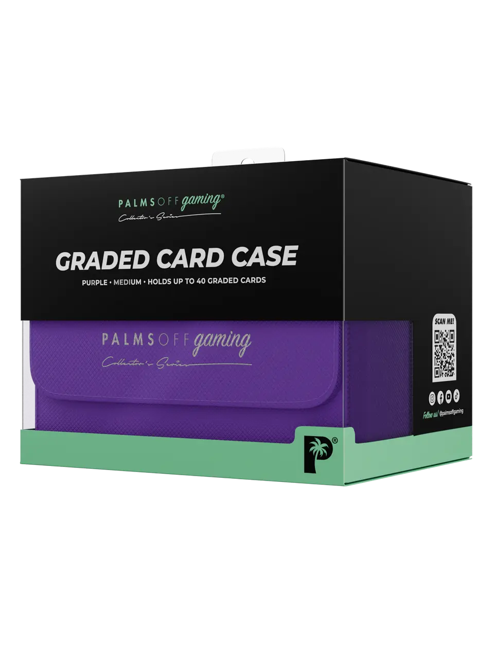 Palms Off Gaming: Collector’s Series Graded Card Storage Case (Medium, 40 Slabs) - Image 17