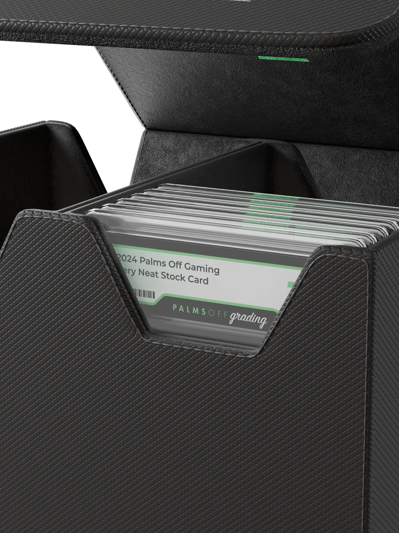 Palms Off Gaming: Collector’s Series Graded Card Storage Case (Medium, 40 Slabs) - Image 3