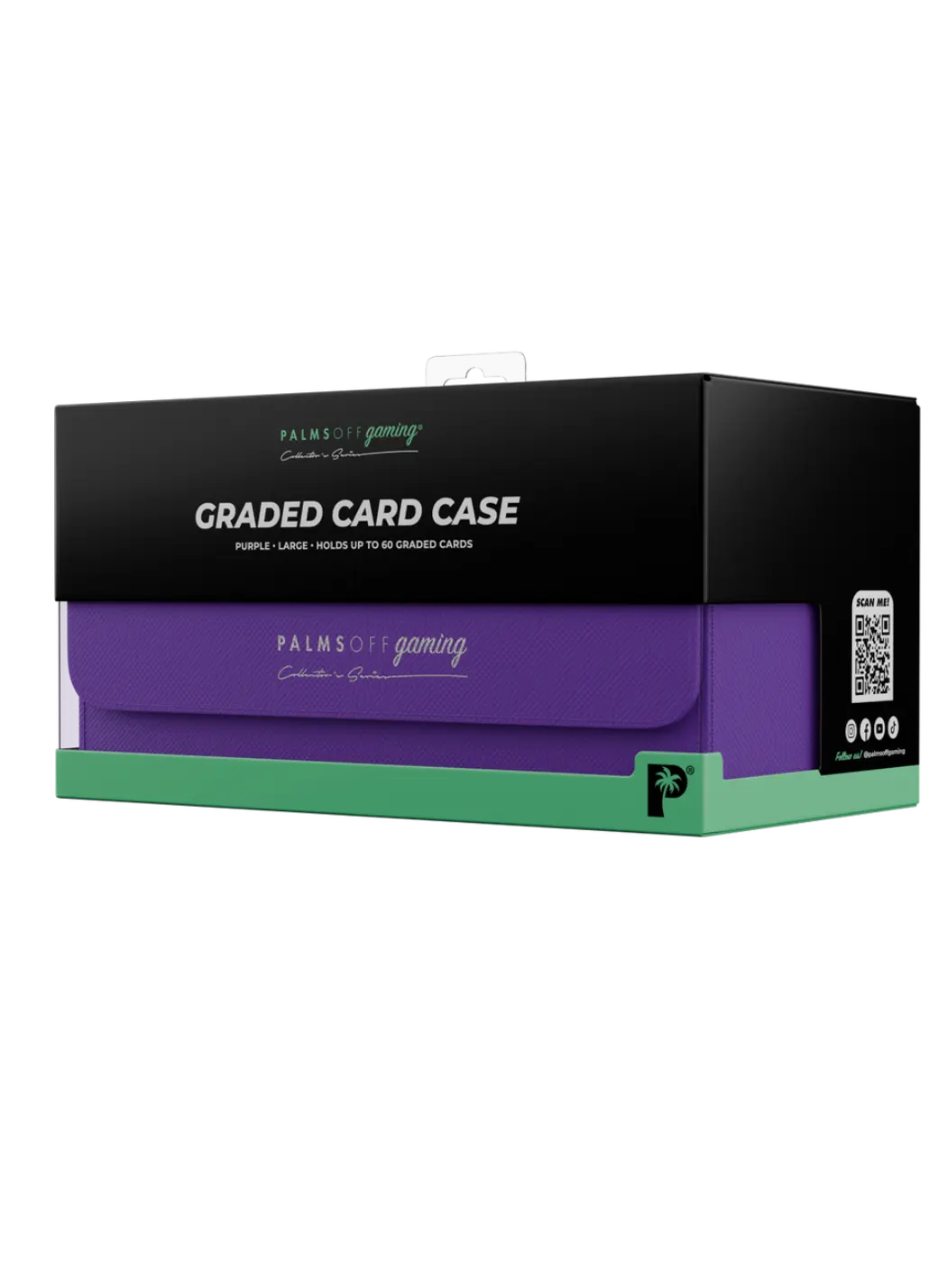 Palms Off Gaming: Collector’s Series Graded Card Storage Case (Large, 60 Slabs) - Image 17