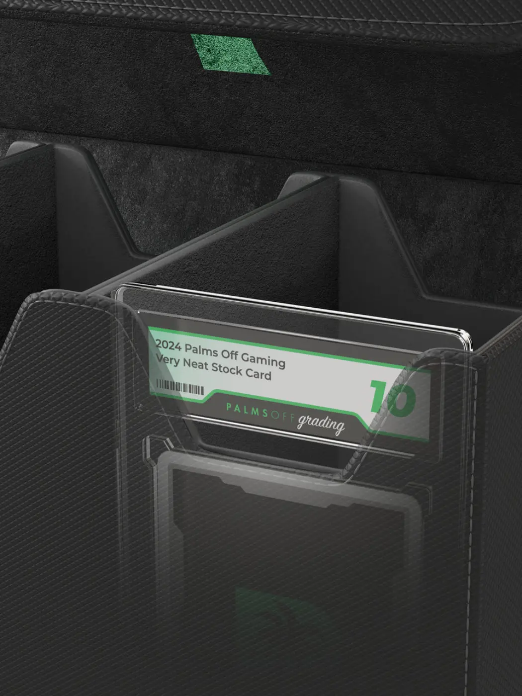Palms Off Gaming: Collector’s Series Graded Card Storage Case (Large, 60 Slabs) - Image 3