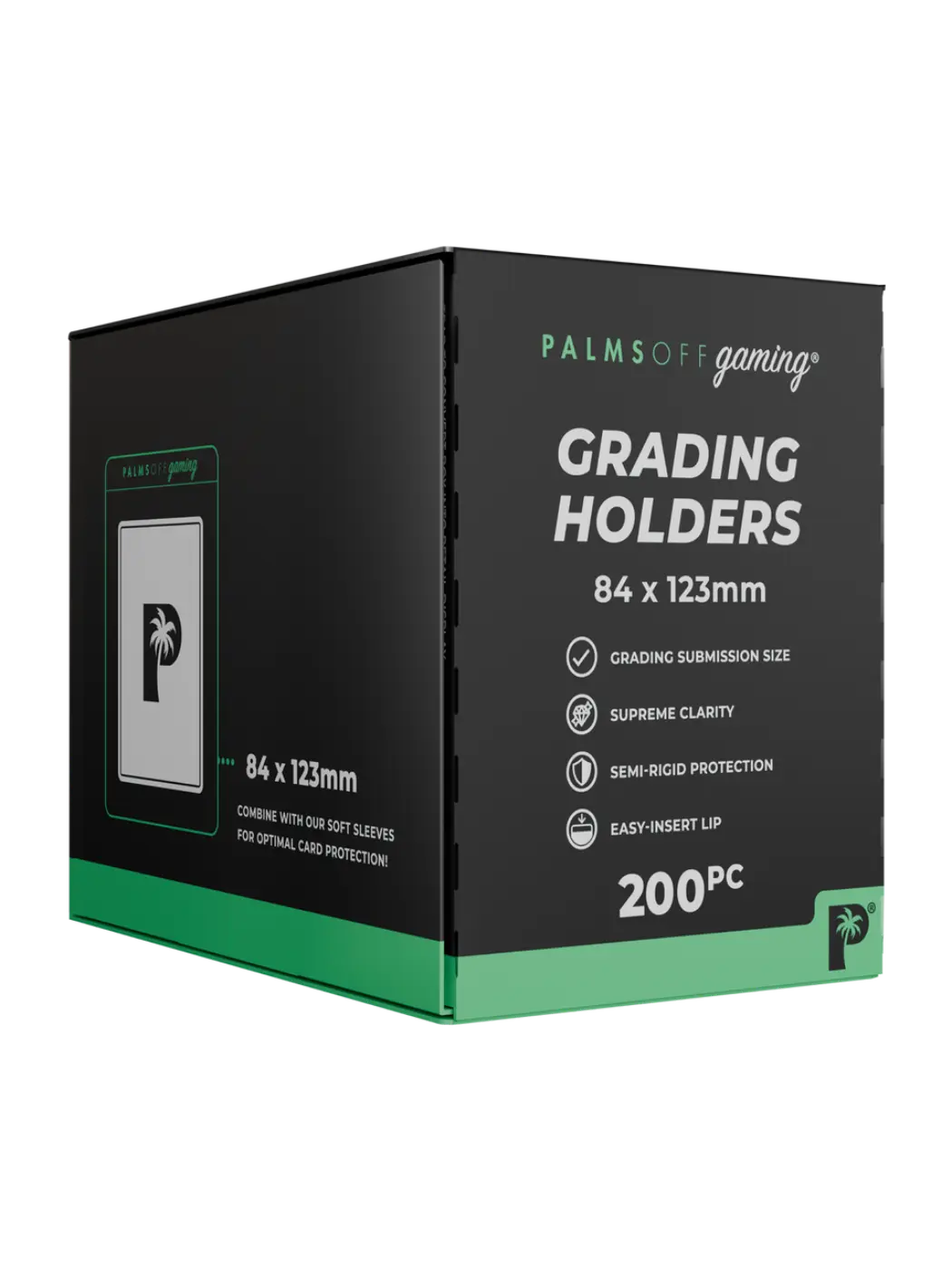 Palms Off Gaming – Grading Holders (Semi Rigid, 50pc / 200pc) - Image 3