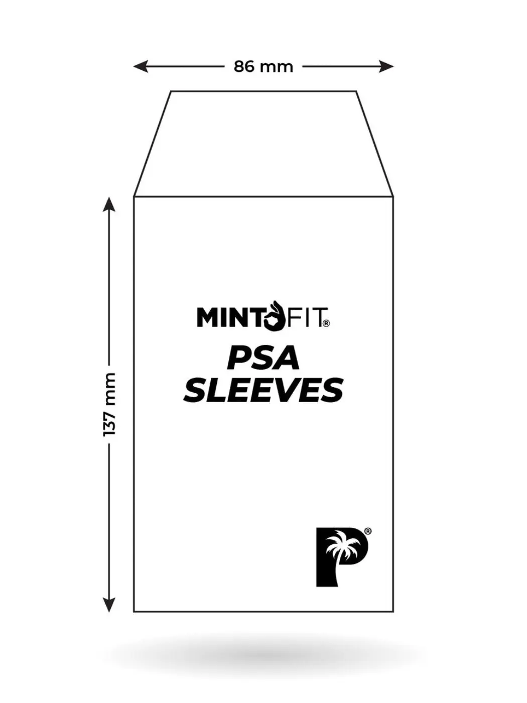 Palms Off Gaming – MintFit PSA Graded Card Sleeves (Regular, 100 Pack) - Image 3