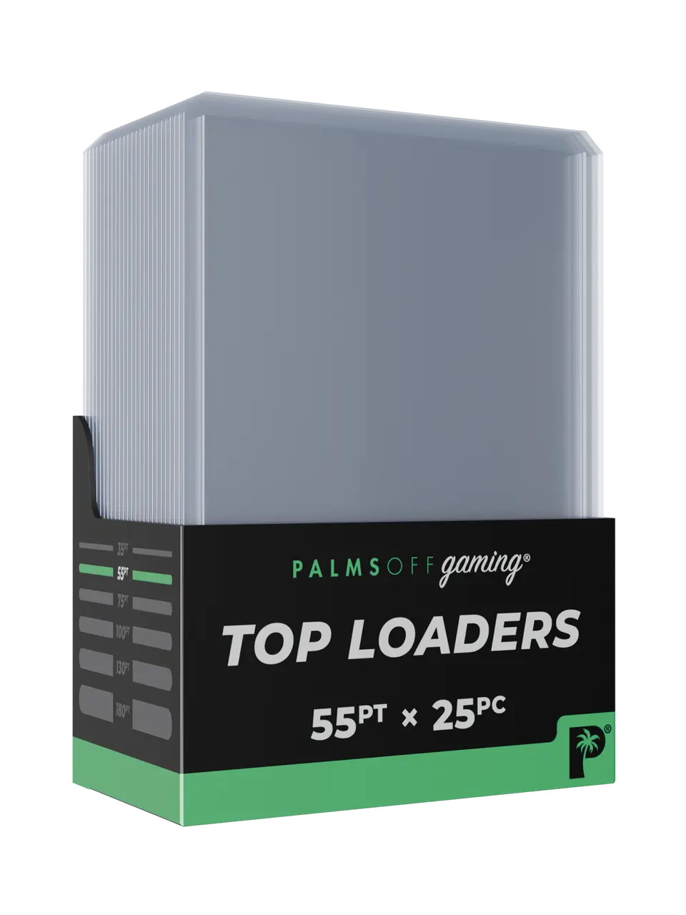 Palms Off Gaming – Top Loaders (55pt, 25 Pack)