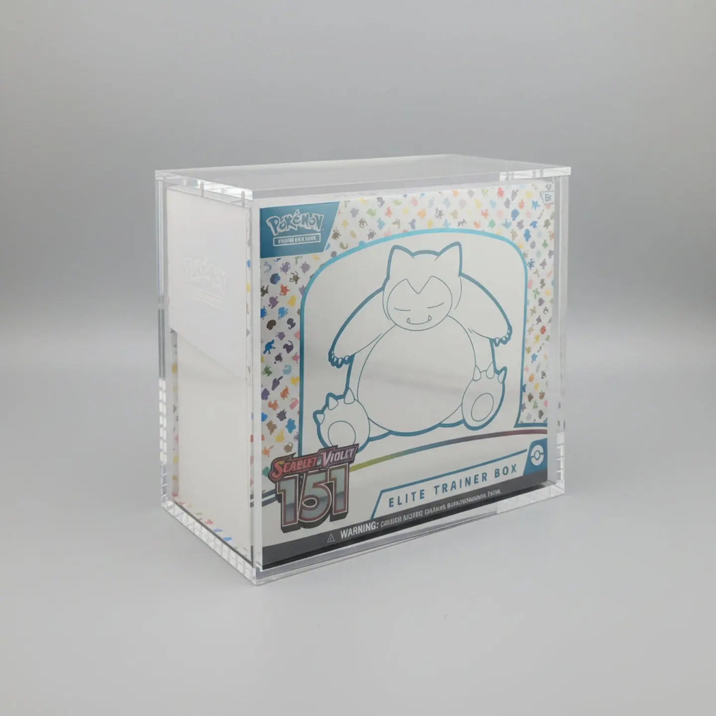 Pocket Games Premium Acrylic Display Case – Pokémon Elite Trainer Box (ETB) - Image 3