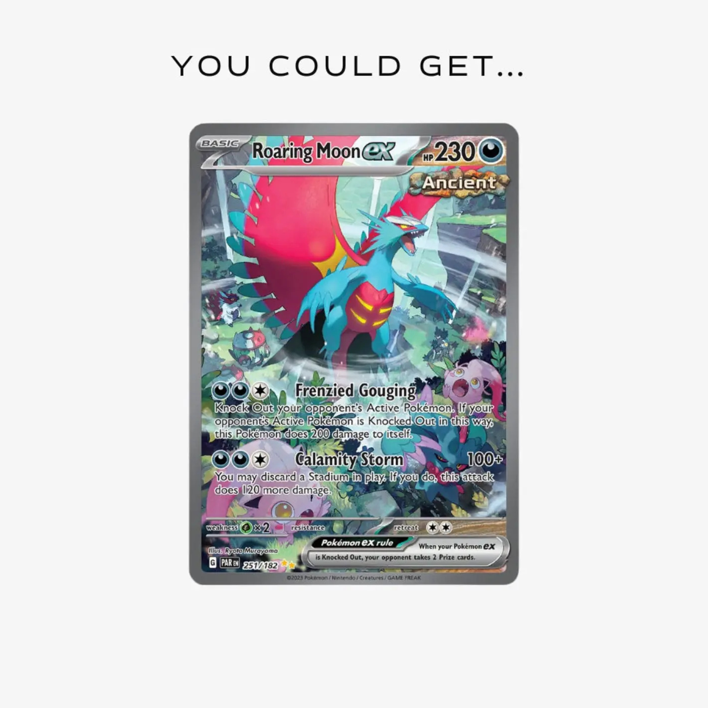 Pokémon Ancient Roar (SV4K) - Image 4