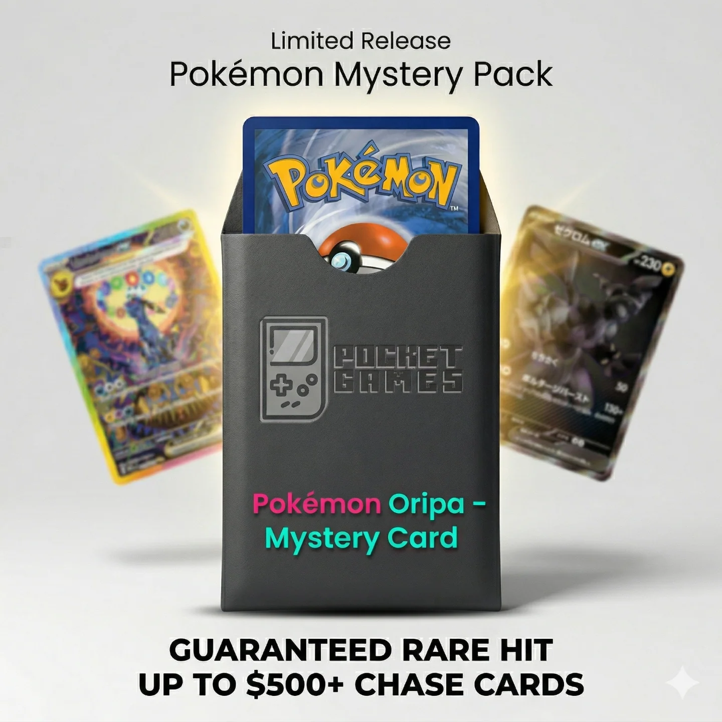 Pocket Games Pokémon Oripa – Mystery Card (Guaranteed Rare Hit)